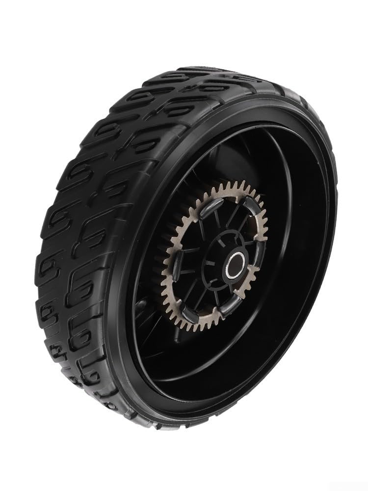 Ruote per tosaerba da 20,3 cm in gomma e plastica per Honda HRN216 VKA VKAA A VYA VYAA che supportano la compatibilità OEM e il funzionamento costante (ruota posteriore)