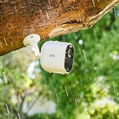 Arlo Vmc2430-100Nar Essential Spotlight Wireless Camera (4 Pack) 1080P Video, Color Night Vision, 2 Way Audio, Direct To Wifi No Hub Needed – White (Renewed) #TOP1