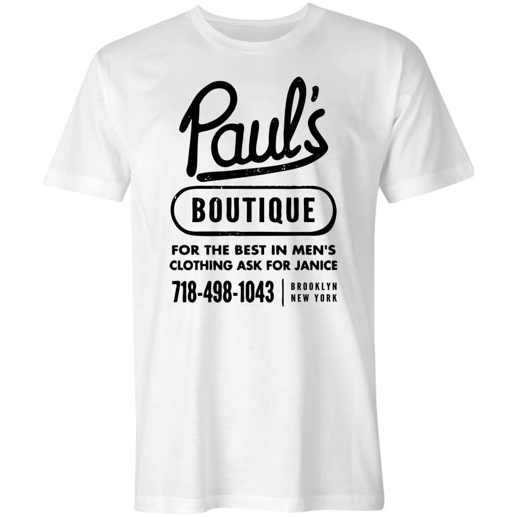 Paul's Boutique T-Shirt Black L White