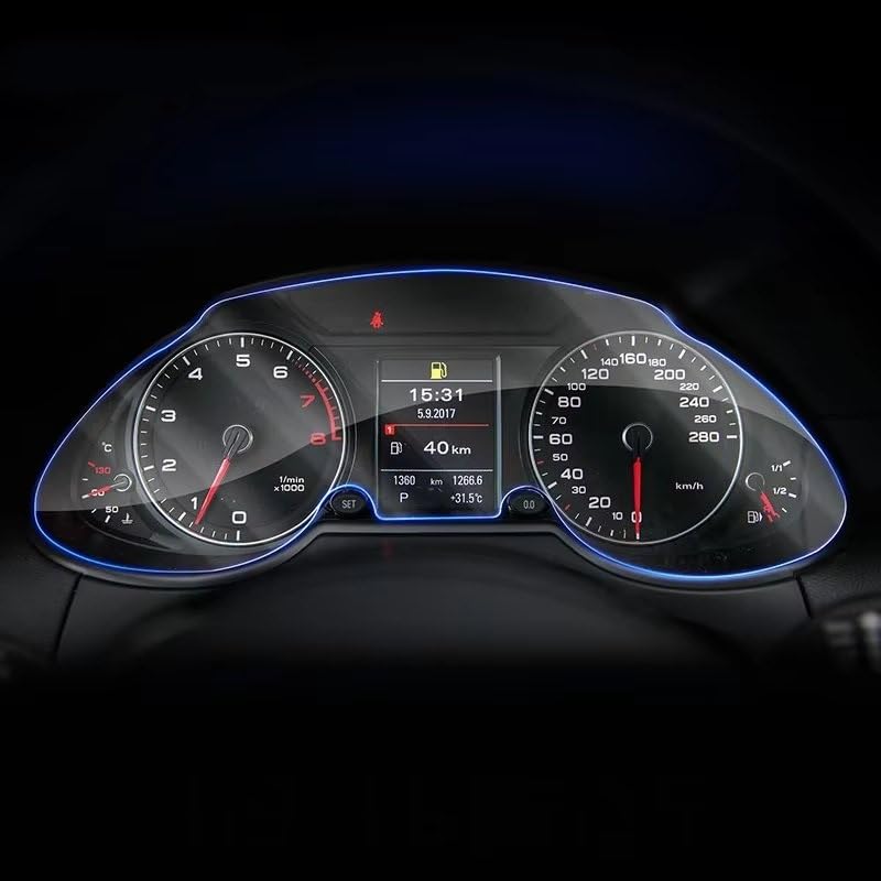 Film protection transparent TPU anti-rayures écran Audi Q5 navigation