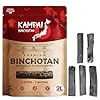 KAMPAI Charbon Actif Eau | Filtre jusqu'à 4.5L / Bâton | Binchotan Naturel | Purificateur Vegetal Bio Carafe filtrante - 6 Mois de Purification Eau du Robinet Bouteille Verre Gourde (5 Bâtons x 2L)