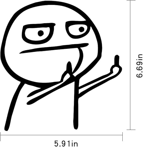 Miniatura 6 de Murim - Calcomanía de vinilo impermeable para automóvil, diseño de sonrisa de Golden Retriever, calcomanía impermeable para camión, motocicleta,