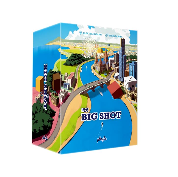 [KOR ver] Big Shot L Board Boardgame 2~4 Players / 30min