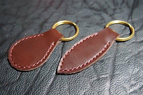 Handmade leather keychain Personalized Leather Keychain, Engraved keychain, Personalized leather key fob