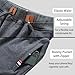 MO GOOD Mens Casual Shorts Workout Fashion Comfy Shorts Breathable Big and Tall Shorts (D-Grey, US (32-33))