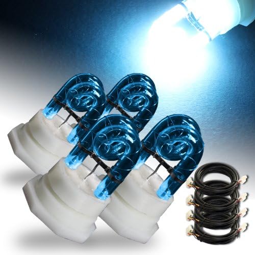 Q1-TECH, 4 bombillas de repuesto de tubos estroboscópicos blancos ocultos para 80 W, 120 W, 160 W, sistema de luz estroboscópica HID HID de