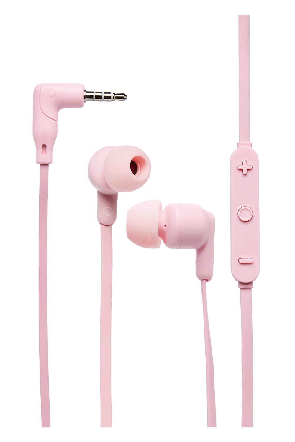 イヤフォン(ピンク） Amazon.co.jp: iFace マイク付き ワイヤード イヤホン (3.5mmプラグ