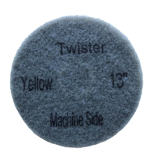 Twister™ Discos Diamantados Limpieza Suelos 20" / 51 Cm - Amarillo