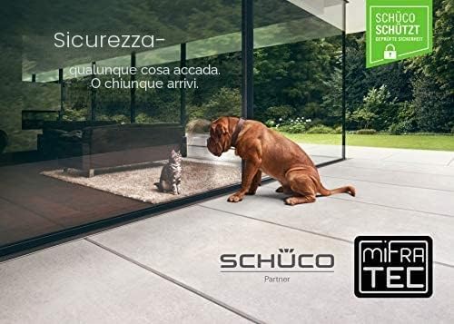 Schüco Manopole per finestre, colore nero, set da 10 pezzi, aspetto di alta qualità, utilizzabile per tutti i sistemi di finestre