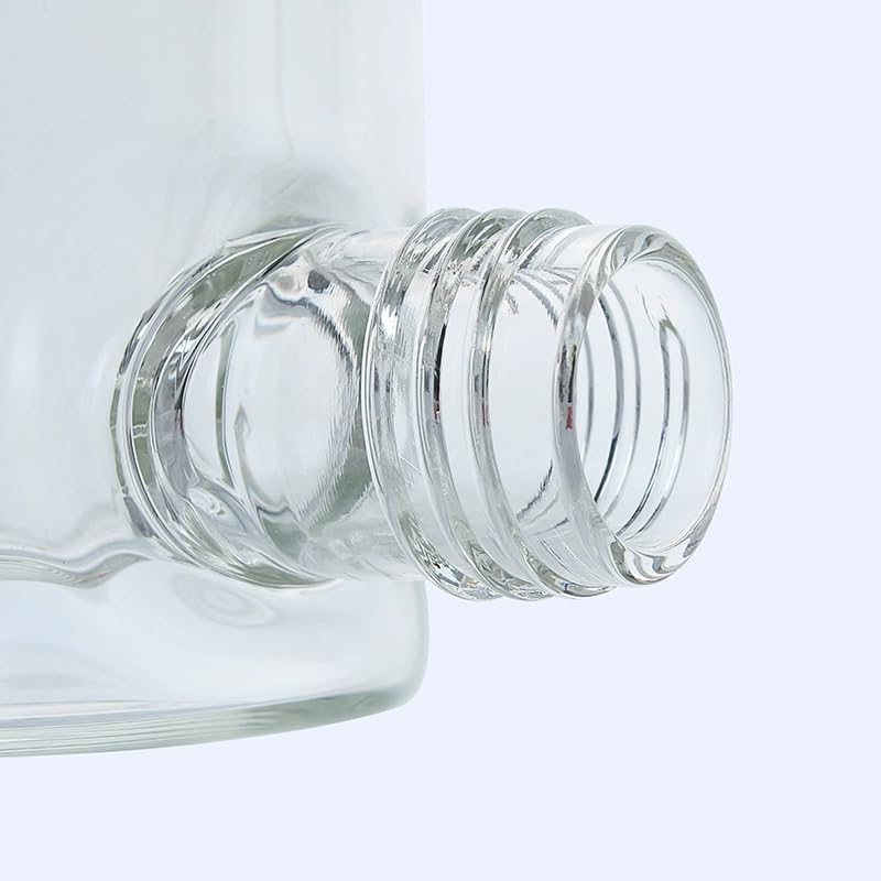 Thermostatische Wasserbad-Elektrolysezelle mit hohem Borosilikatglasgehalt, PTFE-Abdeckung und Schnellverbindungsschnittstellen(Single-Layer)