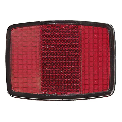 cyclingcolors Reflector Bicicleta MTB Trasero Rojo para atornillar reflectores Reflectante