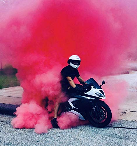 Hawwwy Colorful Powder for Gender Reveal Powder Burnout Baby Girl Announcement Colored Tannerite Surprise Holi Fun Game Motorcycle Exhaust Car Tires Truck Photography Packets (Pink 2lbs)