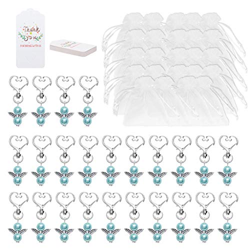 KOUJING Schlüsselanhänger mit Engel-Motiv, 24 Stück Cover