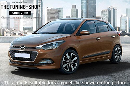 Gear Stick Gaiter For Hyundai I20 2008-2014 Genuine Leather White Stitching | UK - View #3