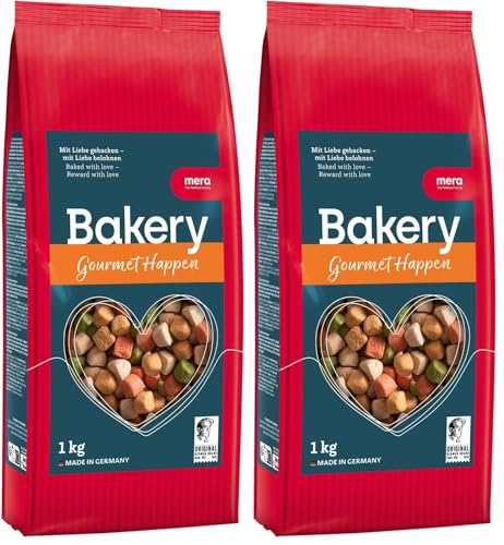 MERA Bakery Gourmet Happen (1kg), Hundeleckerli für Training oder als Snack, Leckereien für Hunde aus natürlichen Zutaten… – Ansicht 1