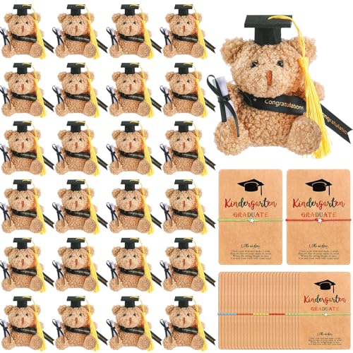 Sac en organza pour enfant avec mini ours en peluche noir souvenir 2025