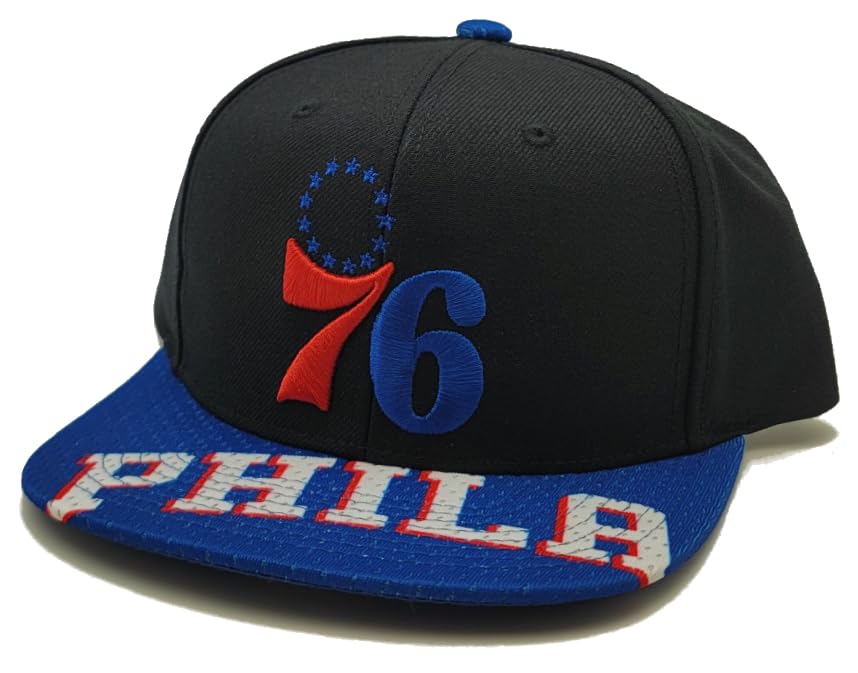 Gorra Snapback Mitchell & Ness Philadelphia 76ers miniatura 2