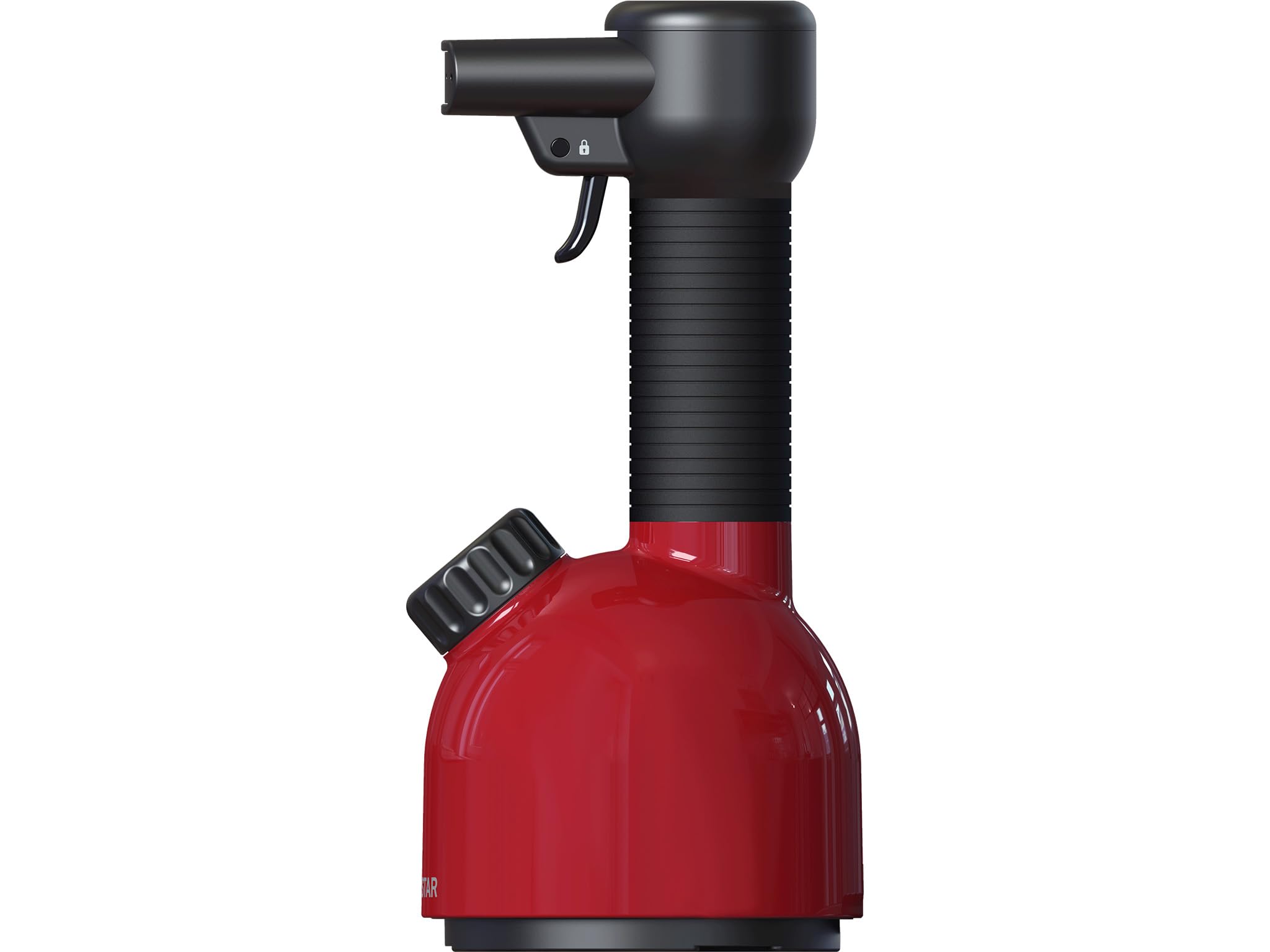 Laurastar IGGI Intense Red Défroisseur Vapeur à Main,Défroisse et Purifie les Textiles, Compact Nomade et Design (rouge)