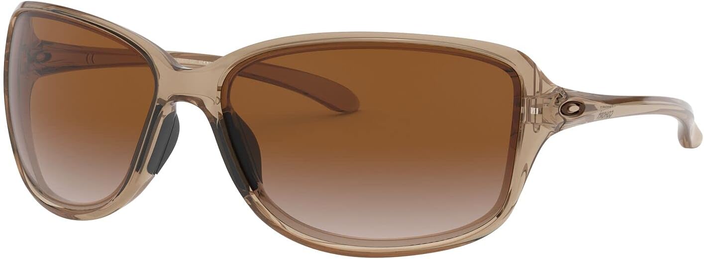 Oakley OO9301 Cohort Sunglasses + Vision Group Accessories Bundle Sepia/Dark Brown Gradient (930102)
