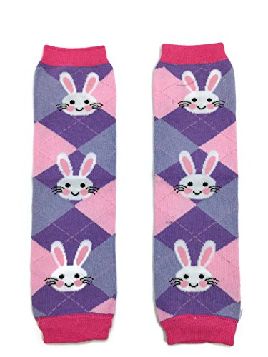 Rush Dance Pink Pastel Easter Bunny Cute Colorful Baby/Toddler Leg Warmers