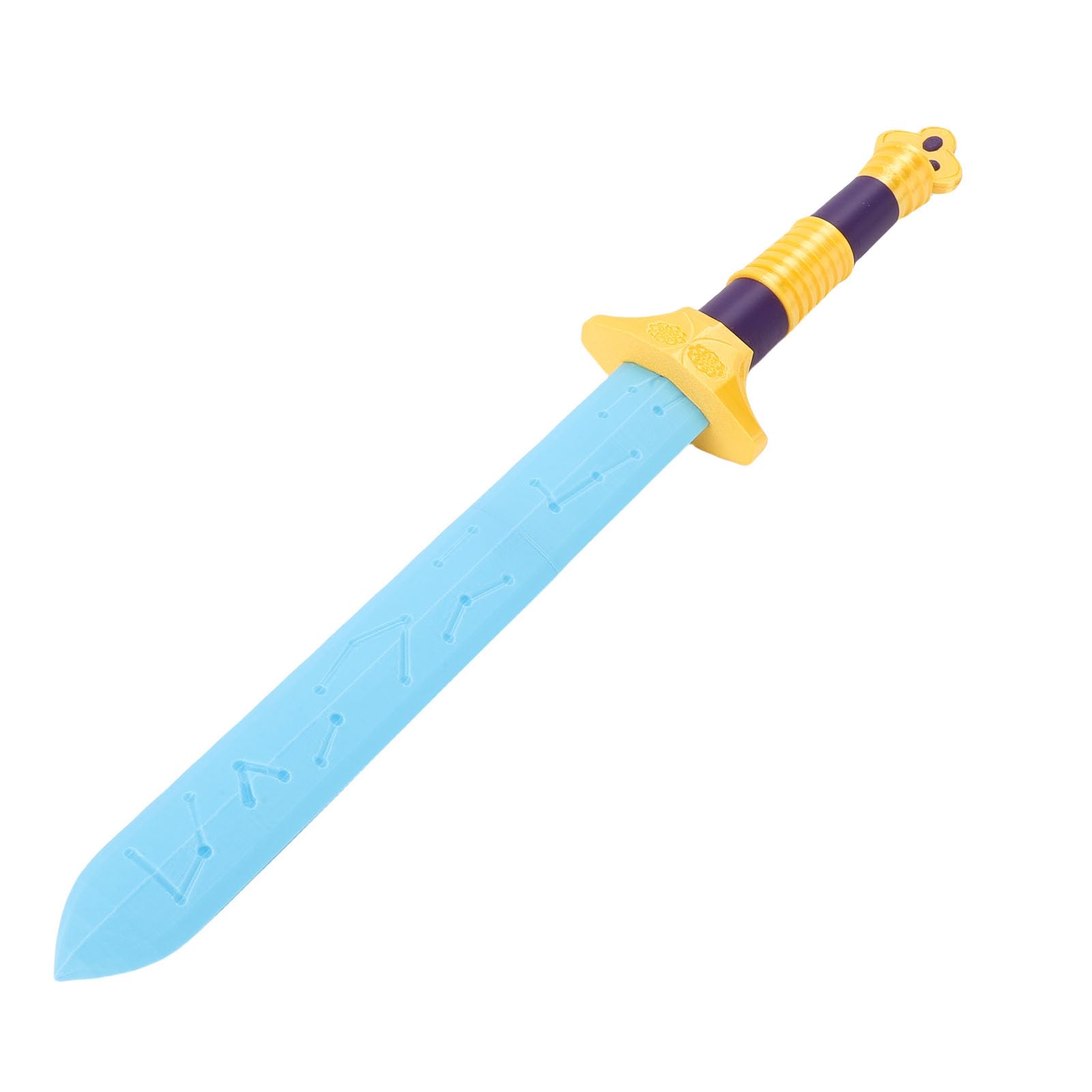 Gugxiom 3D Printed Rumi Sword, Lightweight PLA Cosplay Costume Props Sword with Realistic Detailing, Fit for Anime Exhibitions Role Playing Events