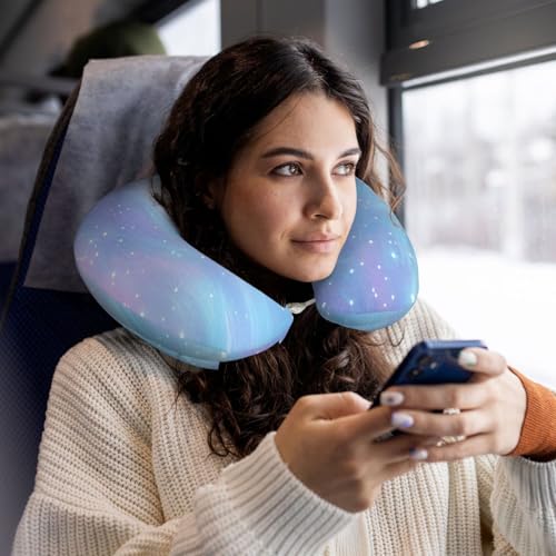 Almohada de viaje espuma viscoelástica tamaño único miniatura 6