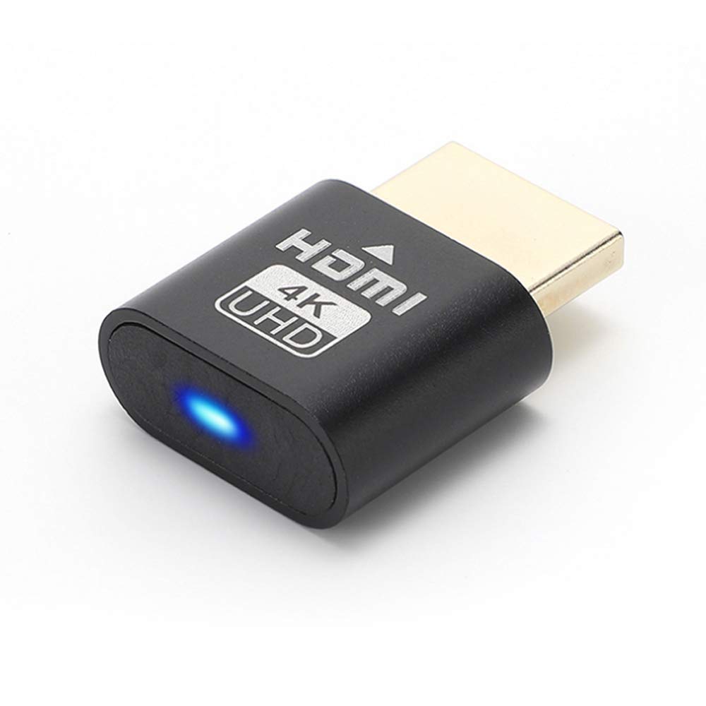 Buy 1Pack-4K HDMI Dummy Plug High Resolution Virtual Monitor Display ...