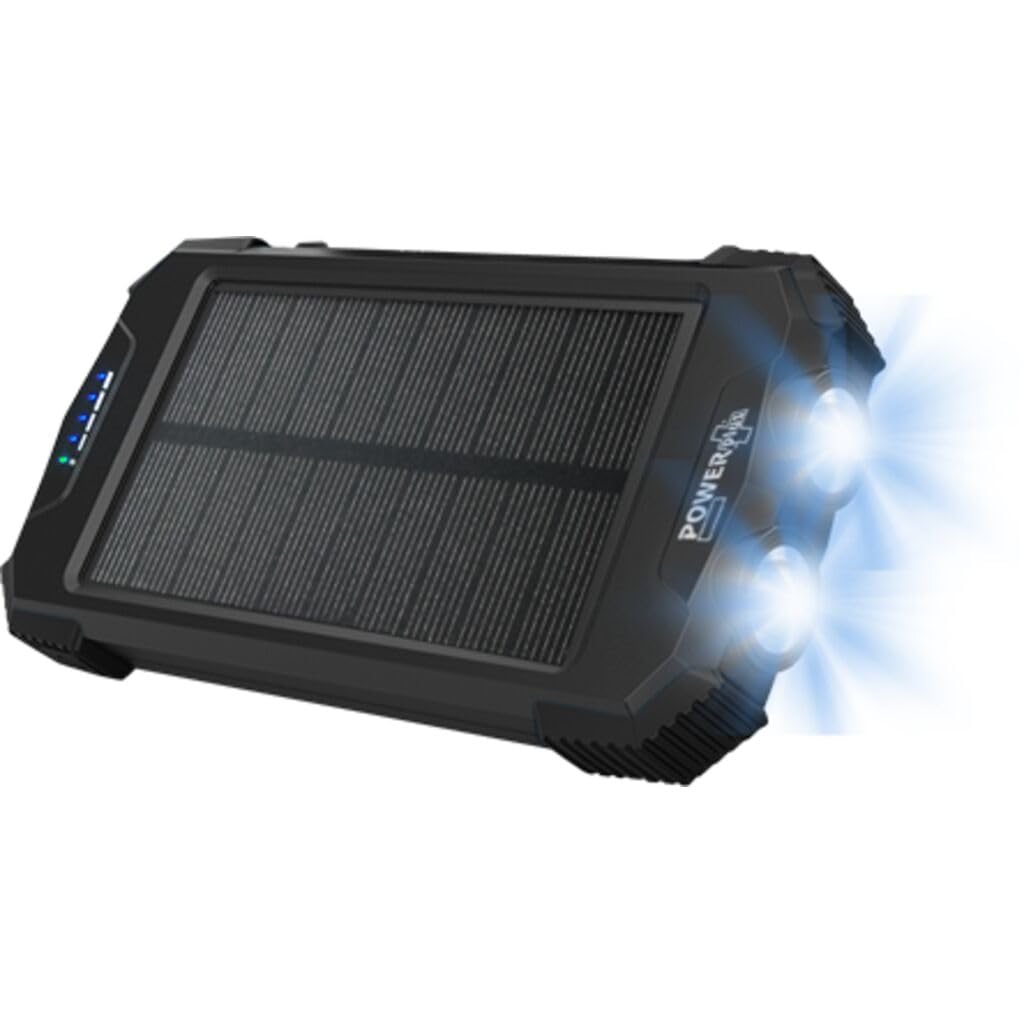 Power Plus Eqwergy - Beluga: Chargeur Solaire Outdoor Batterie 10 000 MAH