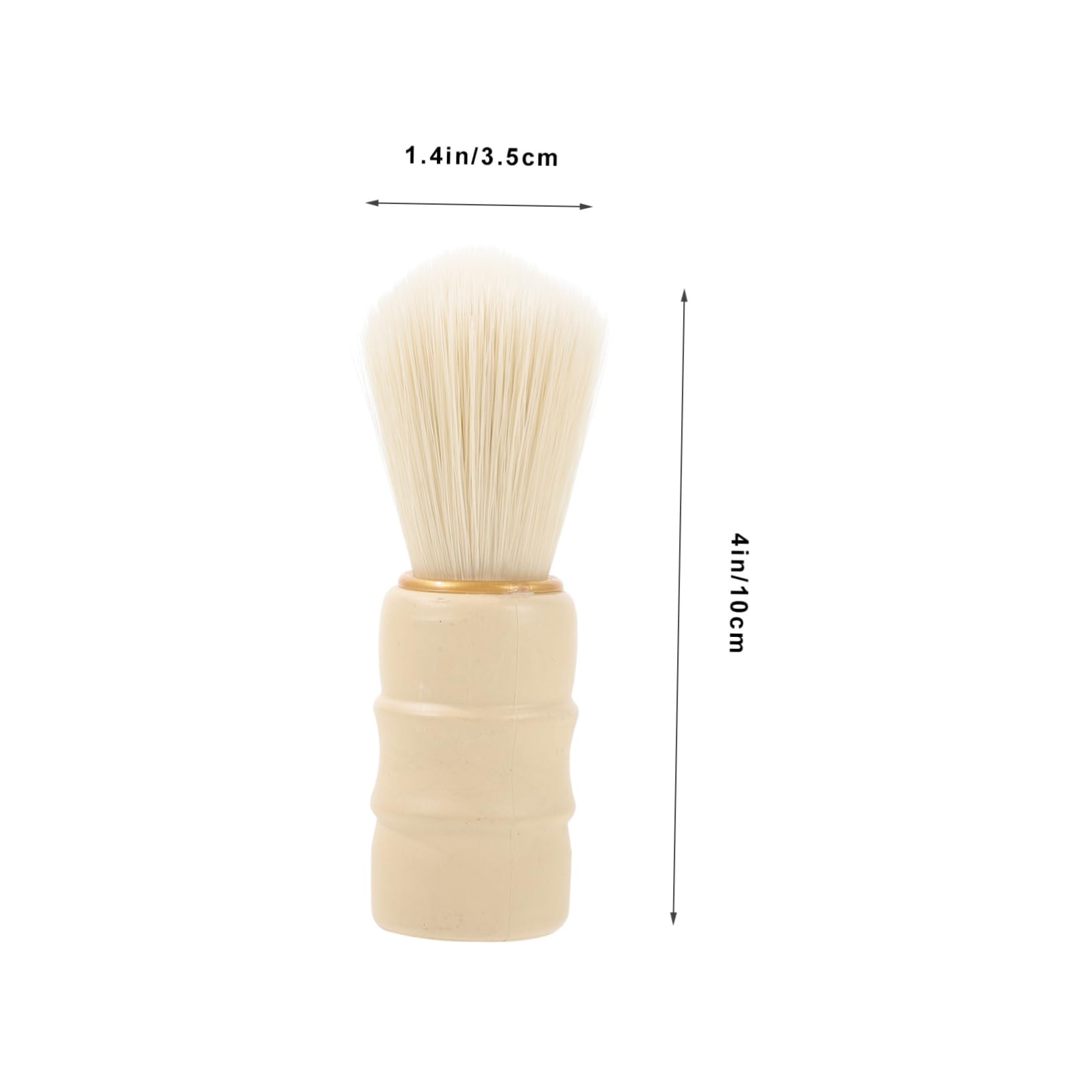 Baluue Hair Brush for Men Shave Brushes for Men Professional Shaving Brush Beard Brush Neck Duster Beard Care Accessory