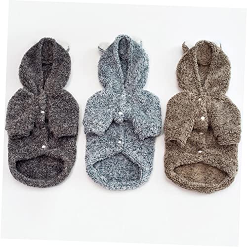 Disfraz para perros Yardwe XXL abrigo azul para invierno miniatura 5
