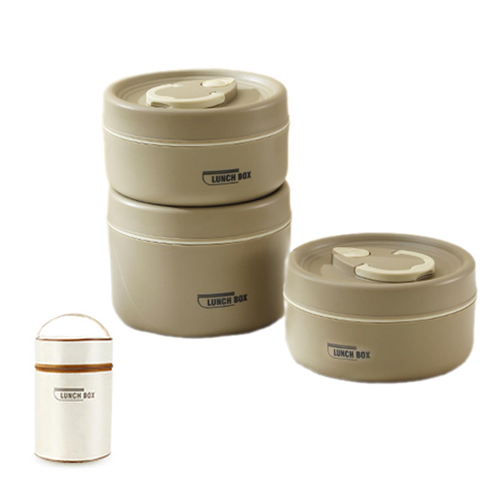 Adult Lunch Insulated Food Box Set Insulated Food Container For Adults Stainless Steel Lunch Box With Storage Bag