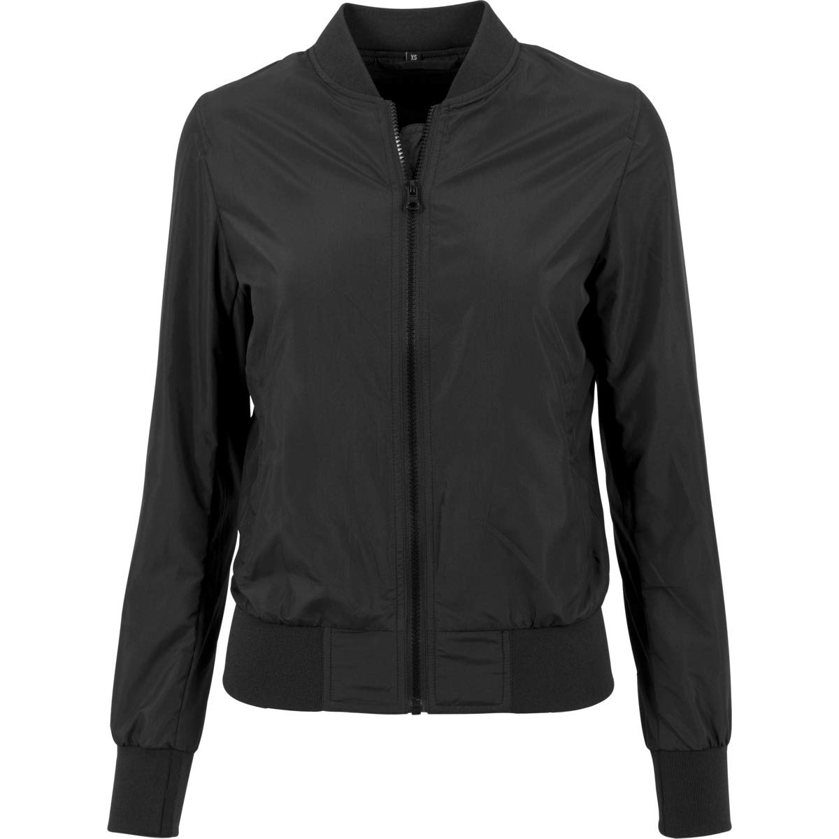 Build Your Brand Women's Noir Bomber