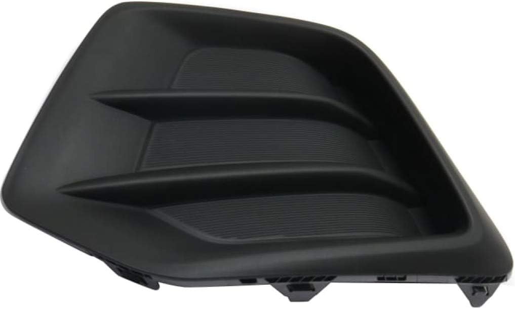 For Chevy Trax Fog Light Cover 2017-2022 Driver Side | Grille Bezel | Bumper Cover | Outer | Textured Black | GM1038226 | 42537707