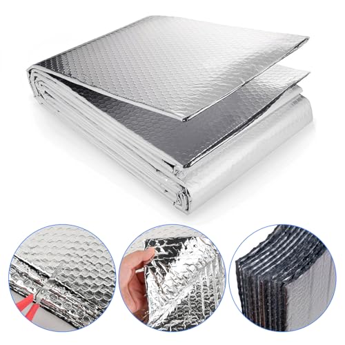 Film aluminisé isolant thermique double face 3-4mm haute performance de 5m