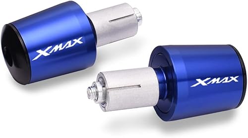 Manillar de motocicleta Peso final manillar Grips Cap Anti vibración Silder Plug para Yamaha XMAX300 XMAX400 X-MAX 125 250 300 400