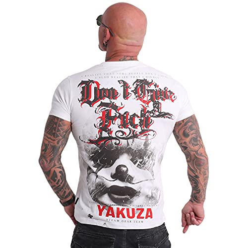Preisvergleich Produktbild Yakuza Herren Give A FCK T-Shirt, Weiß, L