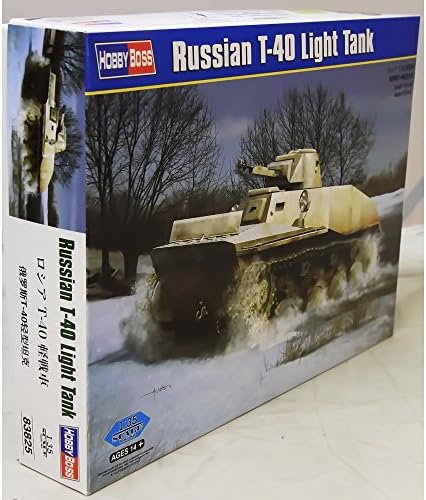 Hobby Boss Russian T-40 Light Tank Building Kit image 5