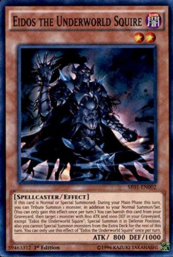 YU-GI-OH! - Eidos The Underworld Squire (SR01-EN002) - Structure Deck: Emperor of Darkness - Edition - Super Rare