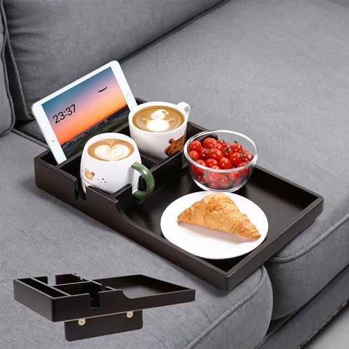 Nnewvante Couch Insert Tray, 2-in-1 Insert & Flat Sofa Organizer ...