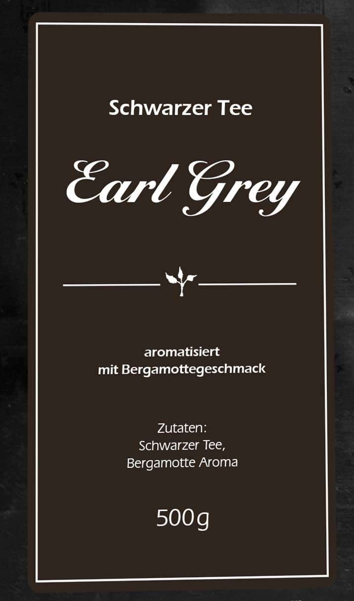 Paulsen "Earl Grey", schwarzer Tee, 500g