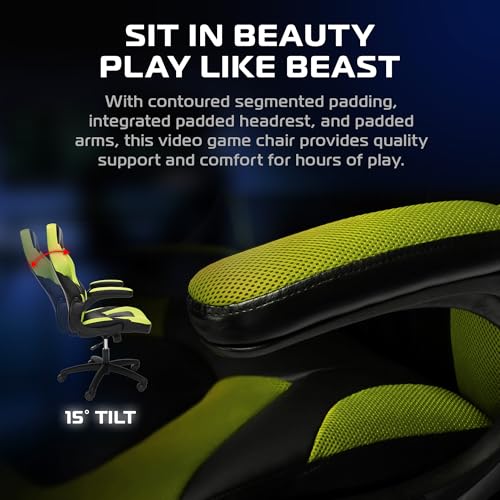 Image of RESPAWN 3085 Gaming Chair, Ergonomic Office Chair, Headrest, Flip-Up Arms
