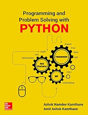 Programming And Problem Solving With Phython-finelybook