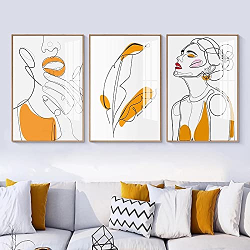 Affiche de toile d'art mural abstrait pour créer un cocon poétique
