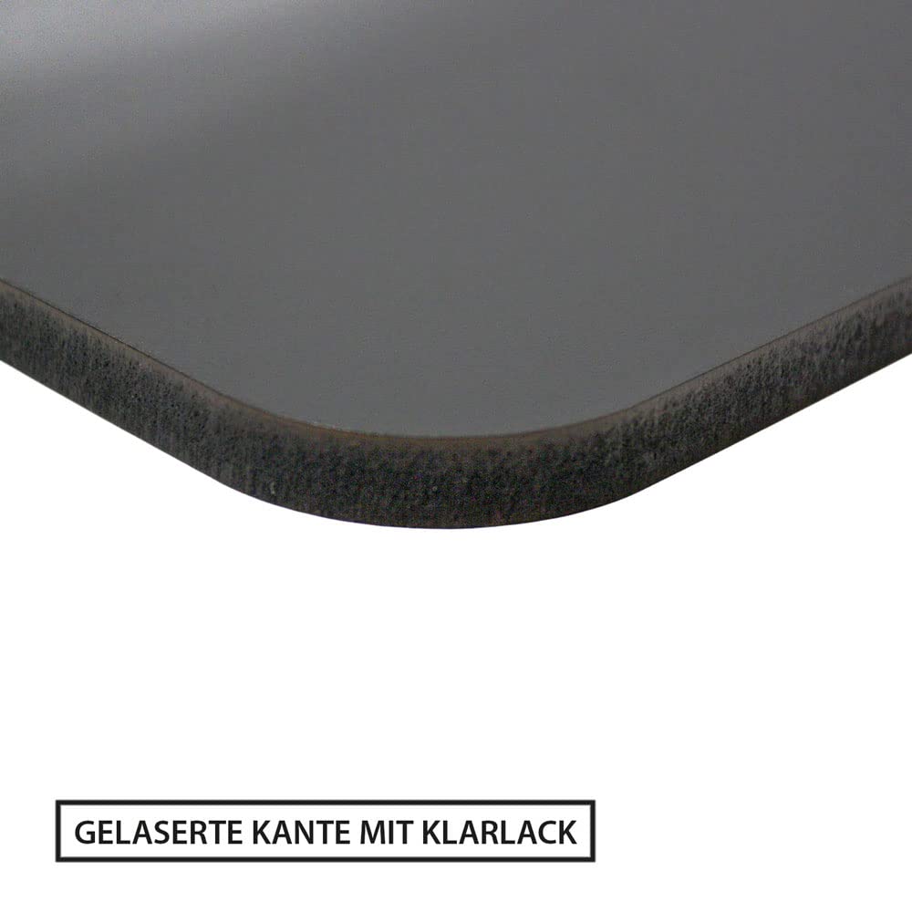 Wetterfeste Kreidetafel in schwarz, kein Verblassen, Maße: 90 x 60 cm, inkl. 2 nichtrostender Aufhängeösen