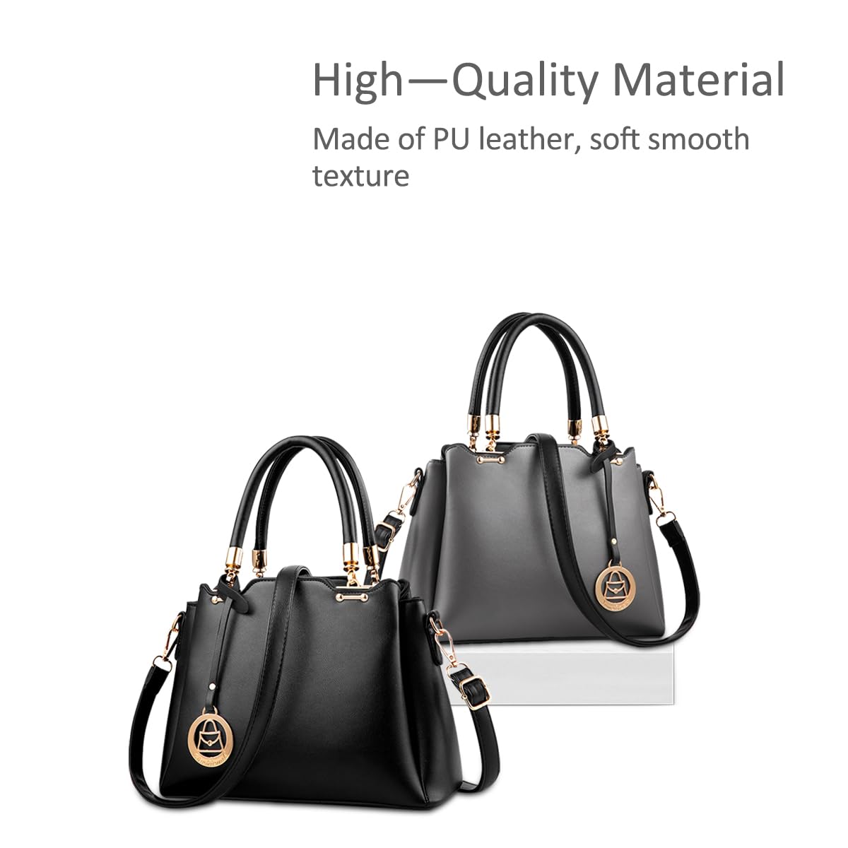 NICOLE&DORIS damskie torebki designerskie torby na ramię z górnym uchwytem, duża torba crossbody z wieloma kieszeniami dla kobiet, torba ze skóry PU