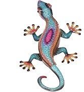 Amazon.com: TICKCACY 19.6” Metal Gecko Wall Decor, 3D Handmade