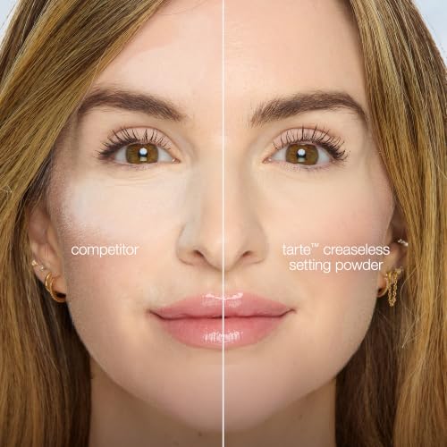 Image of tarte creaseless setting powder - Loose Face Powder, Lightweight Oil-Absorbing Formula for Longwear Finish, Vegan & Cruelty Free