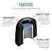Comply Memory Foam Replacement Earbud Tips for Beats Powerbeats Pro, Beats Flex, Beats X, Powerbeats 1, 2, 3| Ultimate Comfort, Secure Fit, Superior Noise Isolation | Black, Medium (3 Pairs)