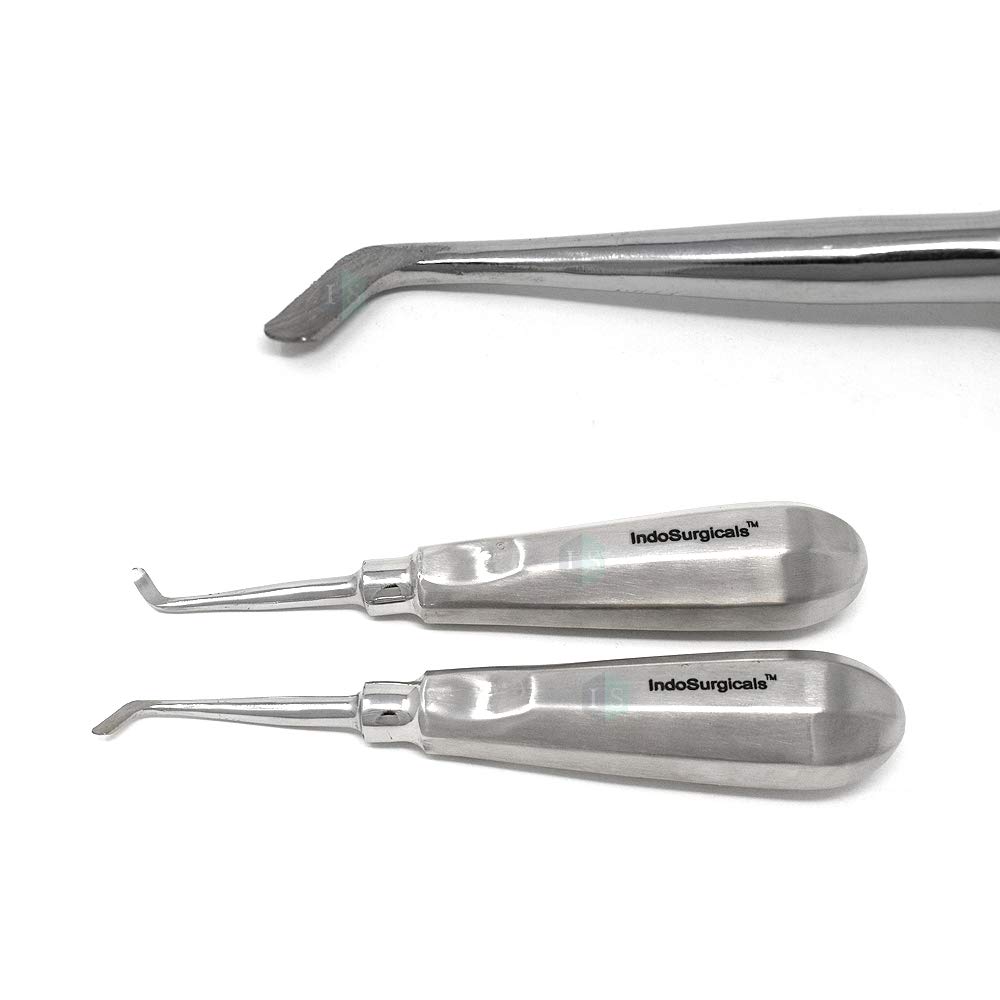 IS IndoSurgicals Warwick James Root Elevator Left and Right Pair Dental Instrument
