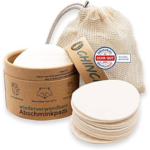 Chinchilla® wiederverwendbare Abschminkpads | 10 Stück Cover